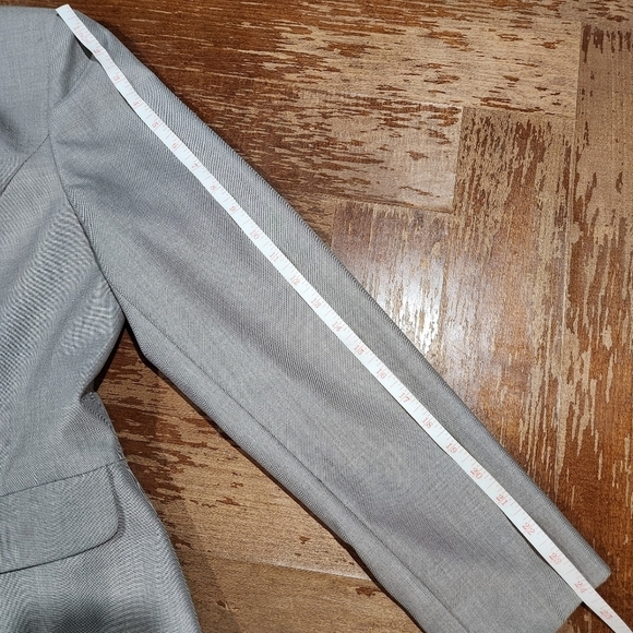 East 5th Womens 2pc Tan A-line Skirt Suit Set Size 8 - Picture 5 of 14